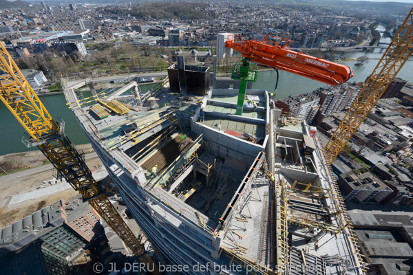 tour des finances à Liège